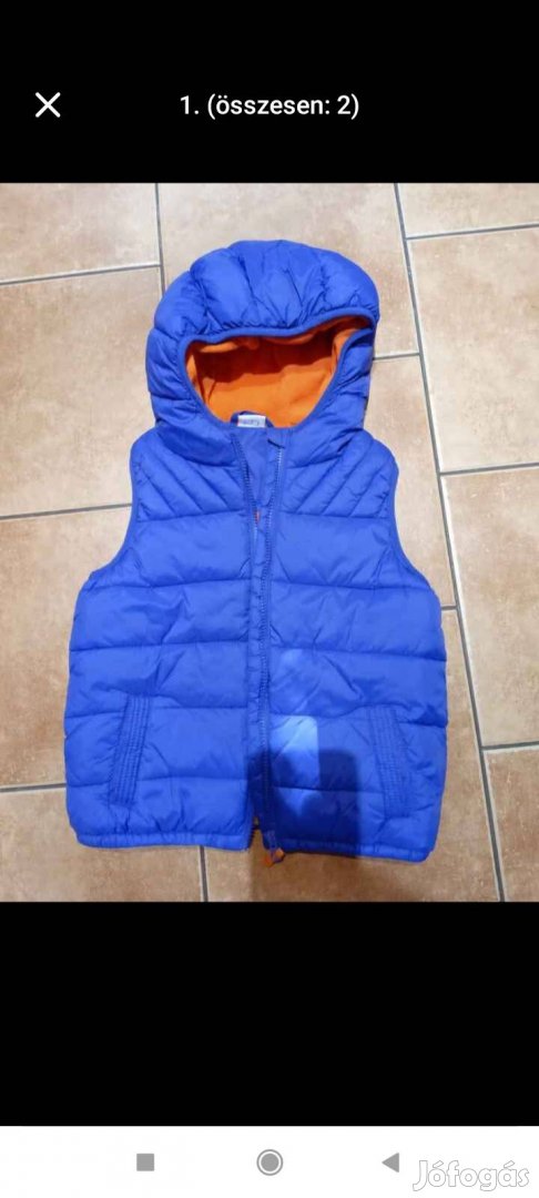 122-es fiú mellény