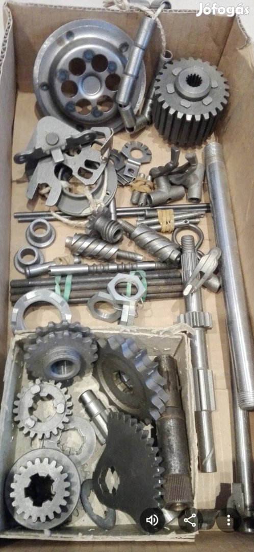 125-150 TS MZ kuplung alk.(ddr/új)