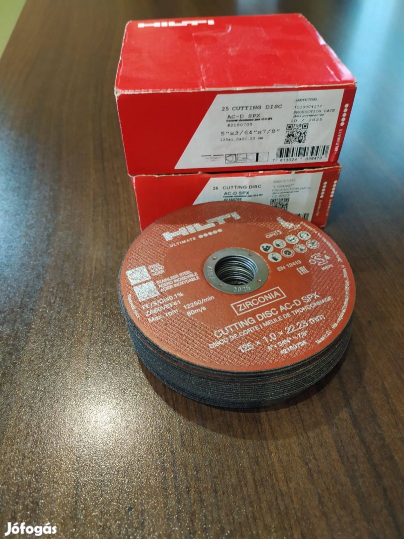 125122 Hilti vágó korong