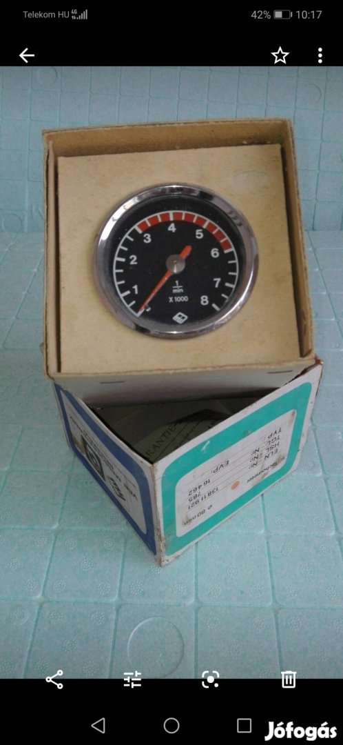 125-250 TS -MZ ford.ssam óra 6v (ddr/új)