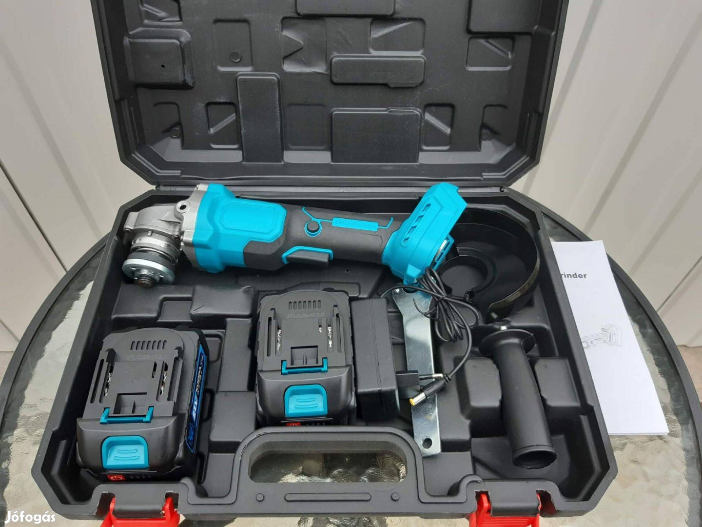 125 Sarokcsiszoló Flex 2db akkuval Makita 18v BL18xx