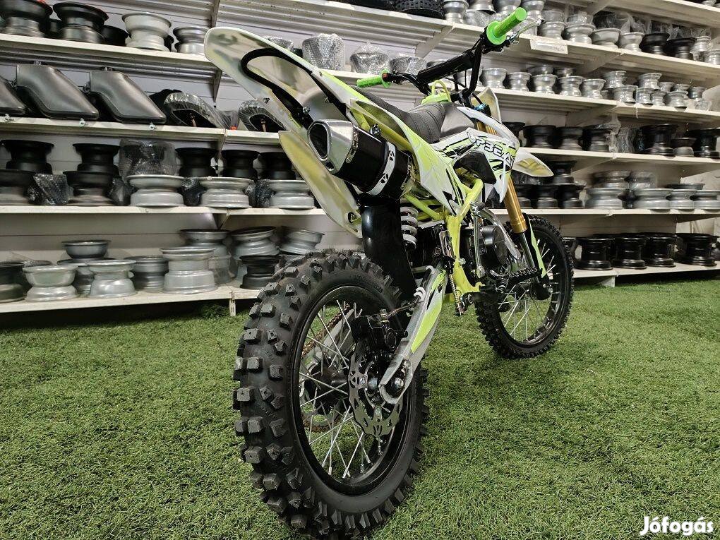 125cc dirt bike , pitbike , cross motor és gyerek quad ok zöld