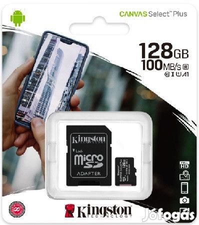 128 GB MicroSD kártya Kingston