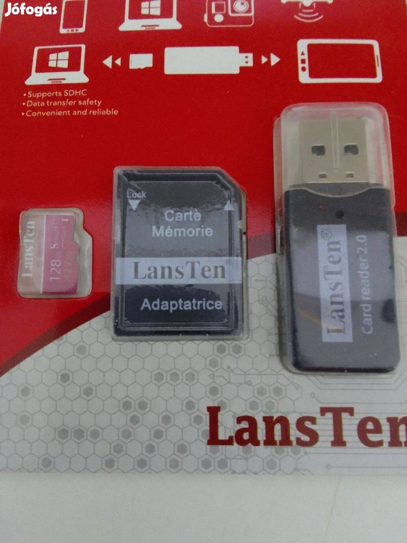 128gb sd kártya. TF kártya. micro kártya. usb olvasóval