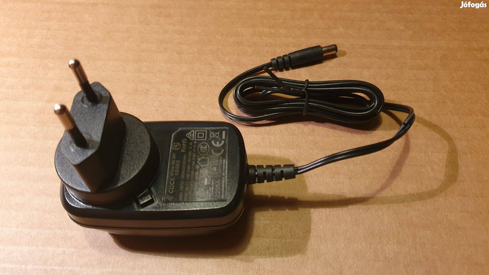 12V 1A tápegység adapter töltő