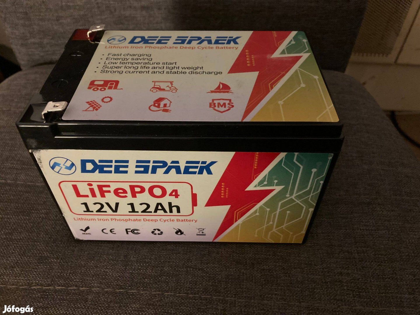 12V akku lifepo4 ebike, motor kerékpár, rehab moped