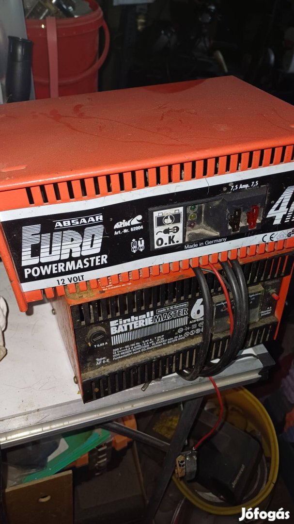 12V akkumulátor töltő 