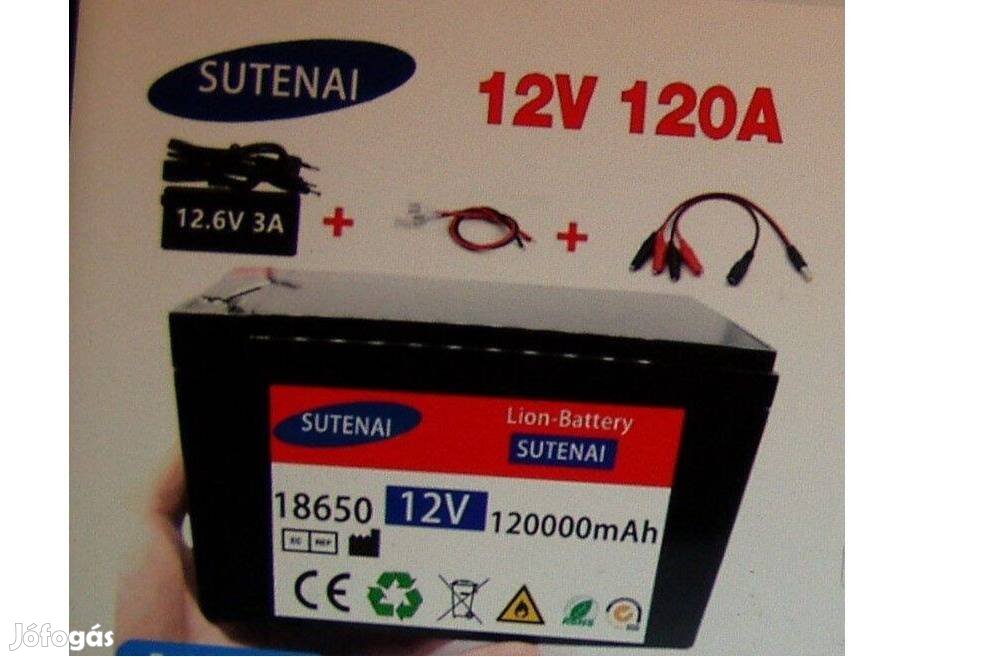 12V akumlátor eladó