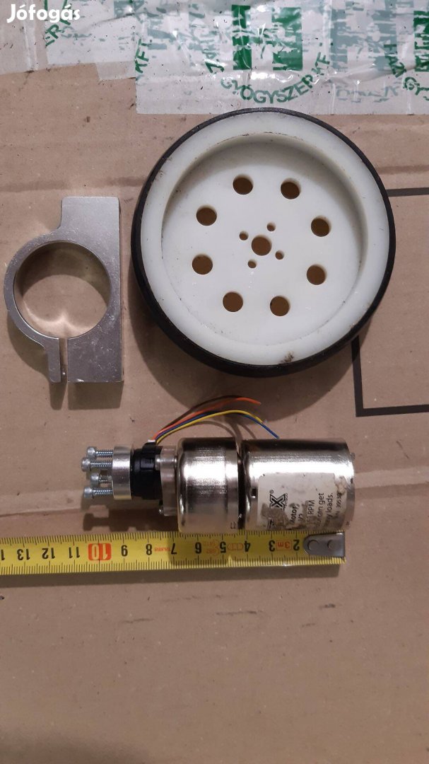 12V áttételes villanymotor