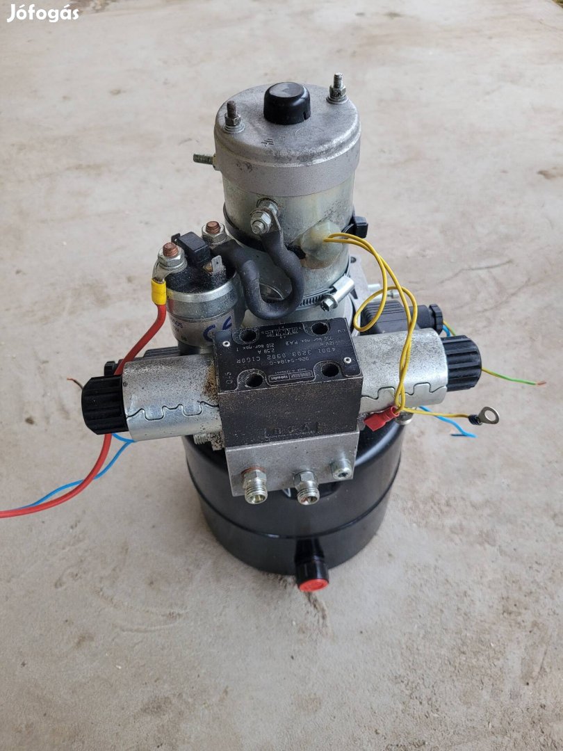 12V hidraulikus tápegység billencs hidraulika