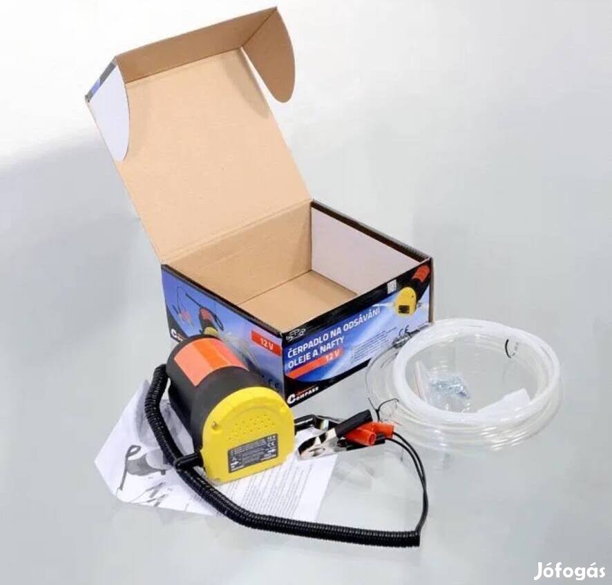 12V olajszivattyú, olajcseréhez