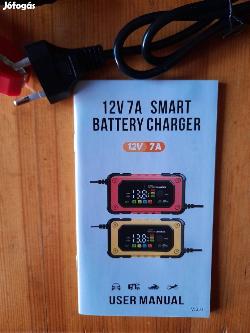 12V-os akkumulátor töltő!