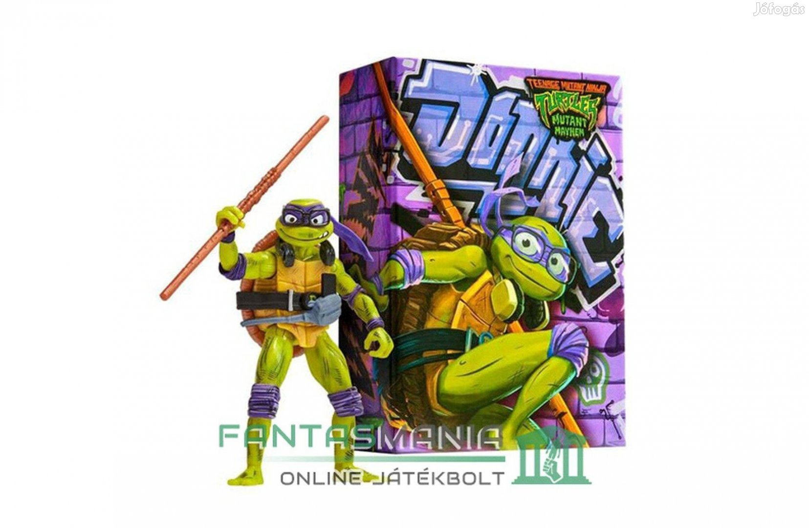 12-14 cm Tini Nindzsa Teknőcök figura Mutant Mayhem: Donatello