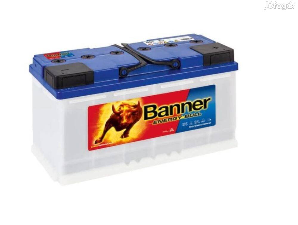 12 Volt Banner Energy Bull munka akkumulátor 100 Ah eladó