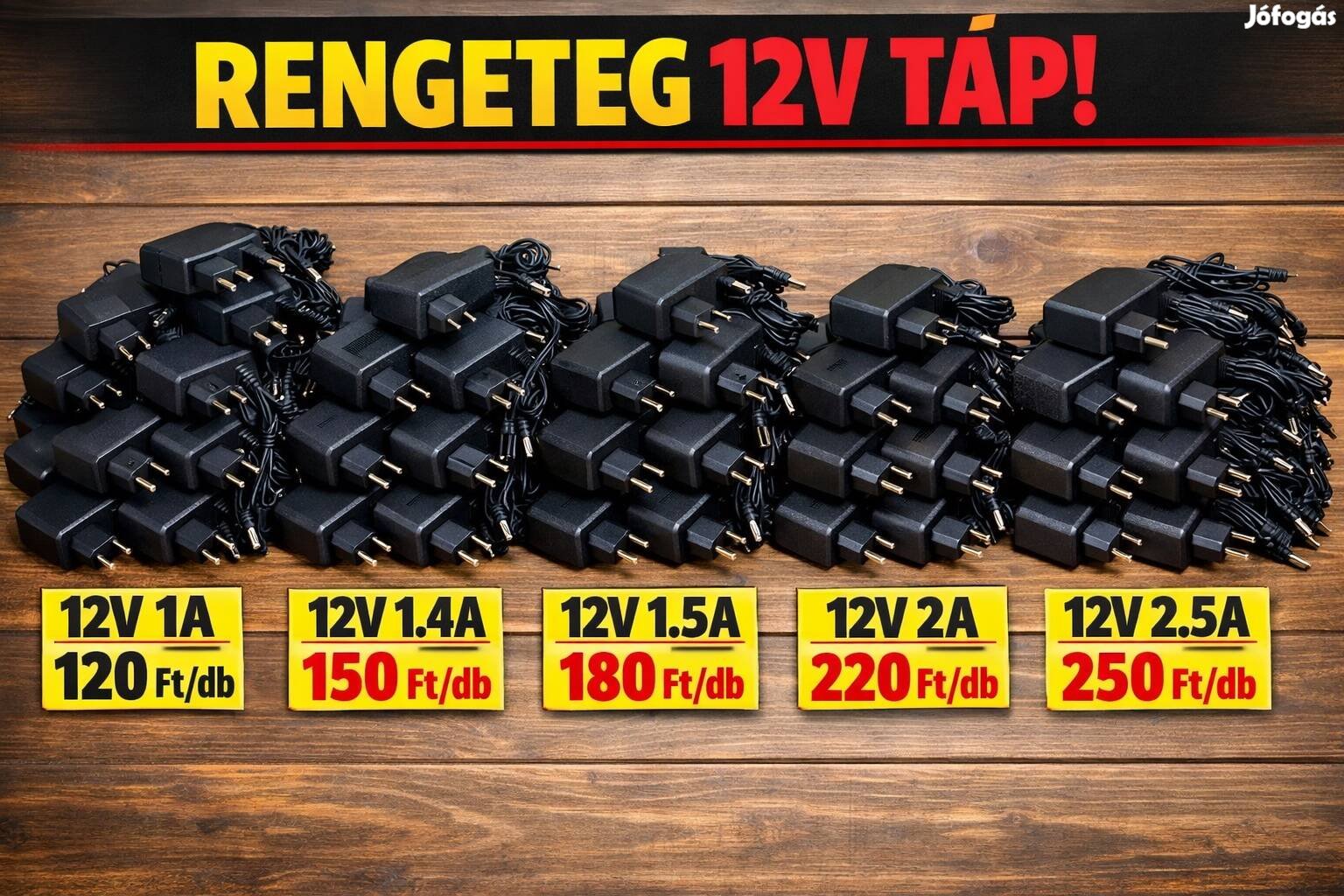 12 Voltos trafók tápok