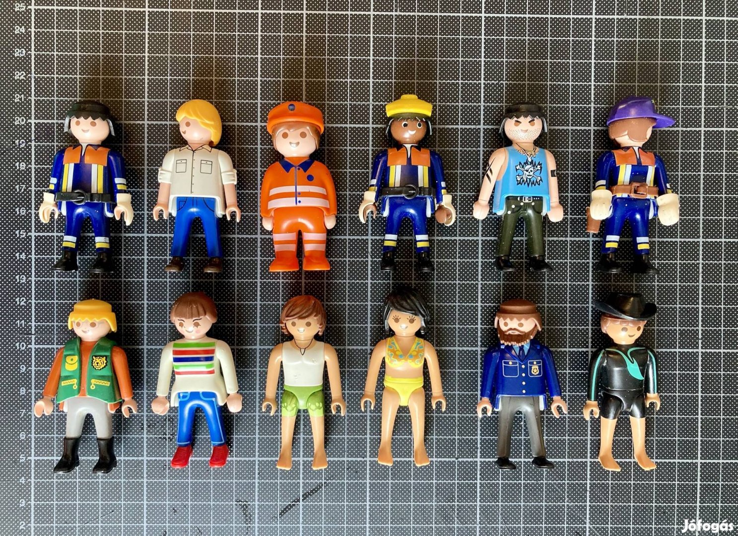 12 db Playmobil figura. Geobra