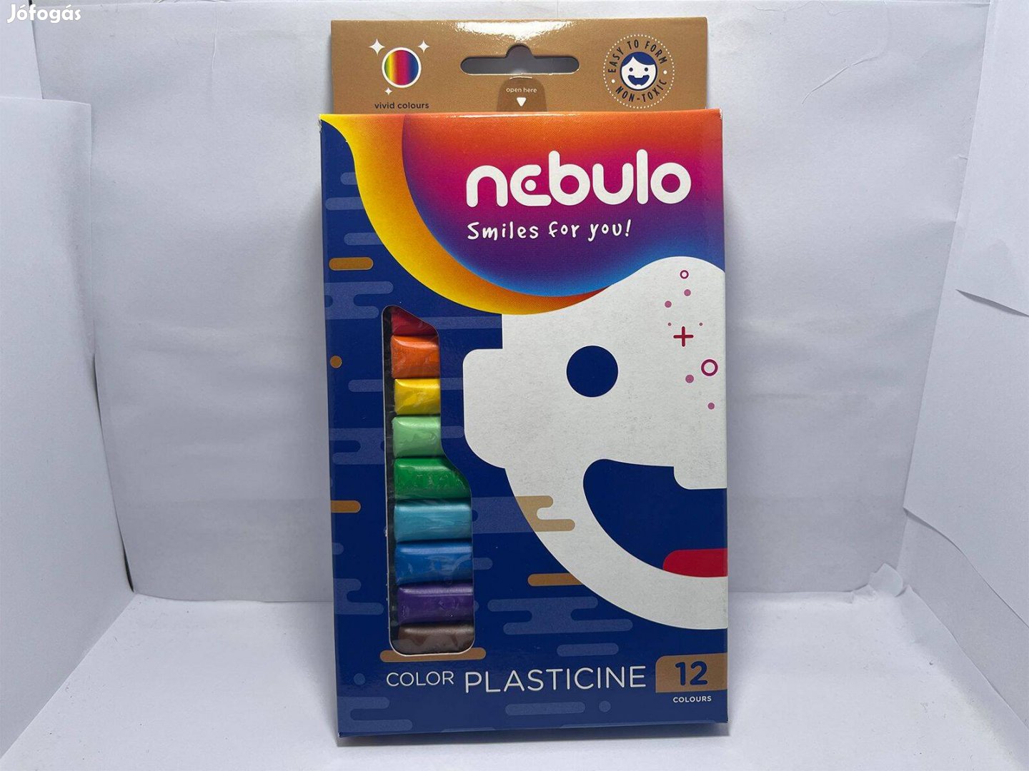 12 db-os Nebulo színes gyurmakészlet
