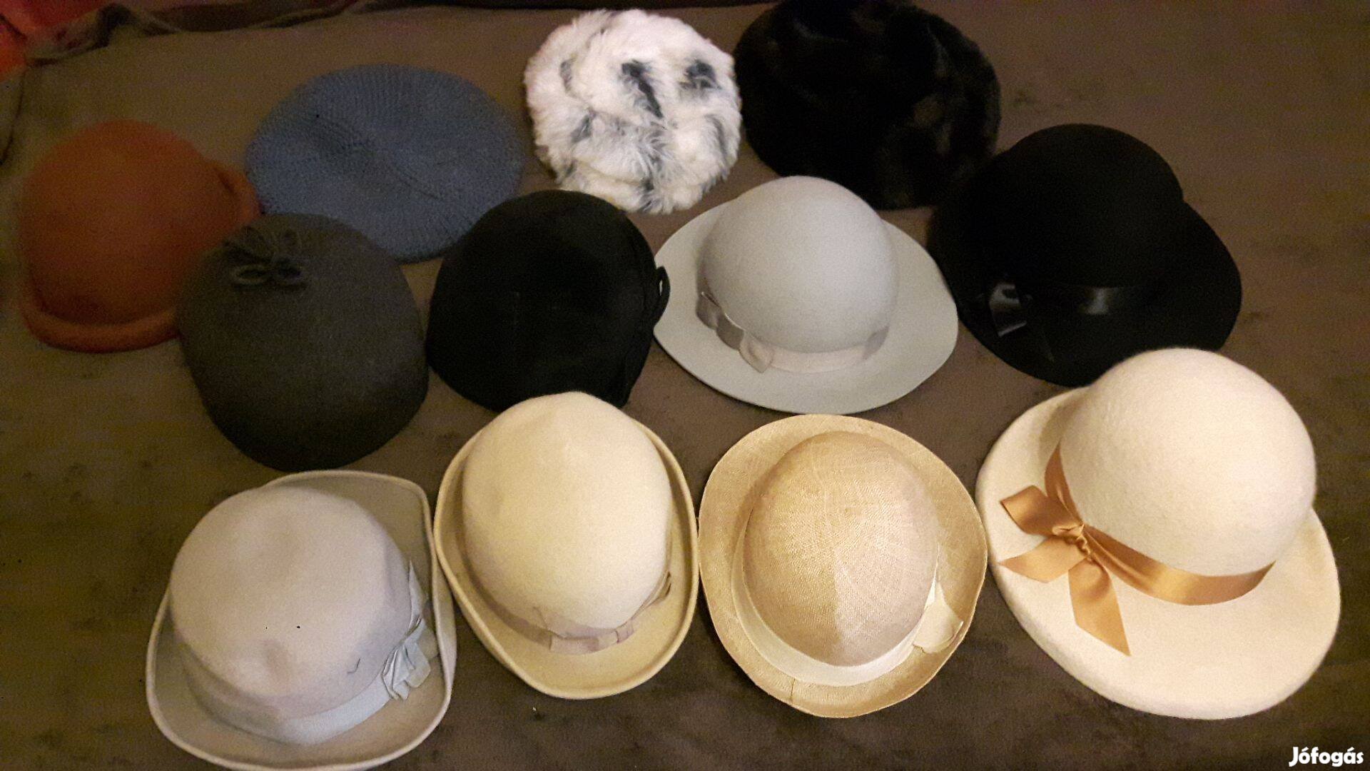 12 db-os női kalap csomag egyben