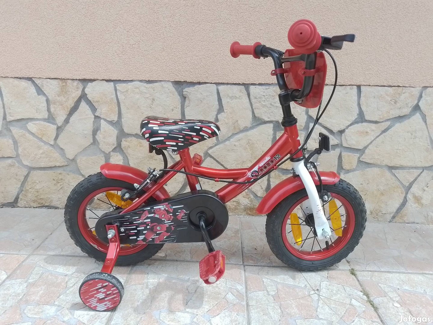 12-es Jó állapotú Robo  gyerek kerékpár bicikli. 