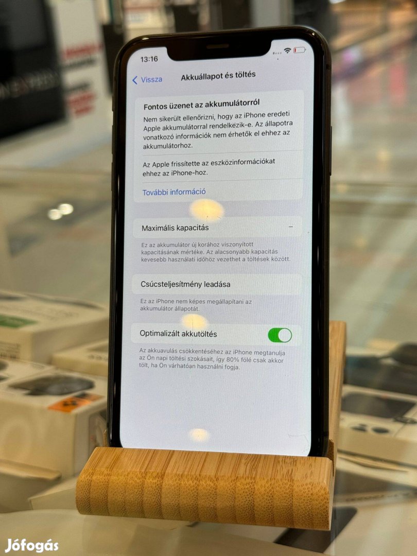 12 hó garanciával! Apple iphone 11 64GB! 100% akku!