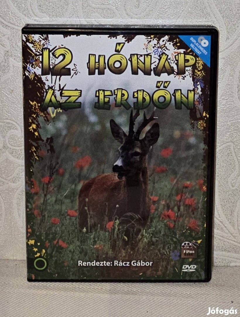 12 hónap az erdőn dupla DVD (1988,Magyar természetfilm)