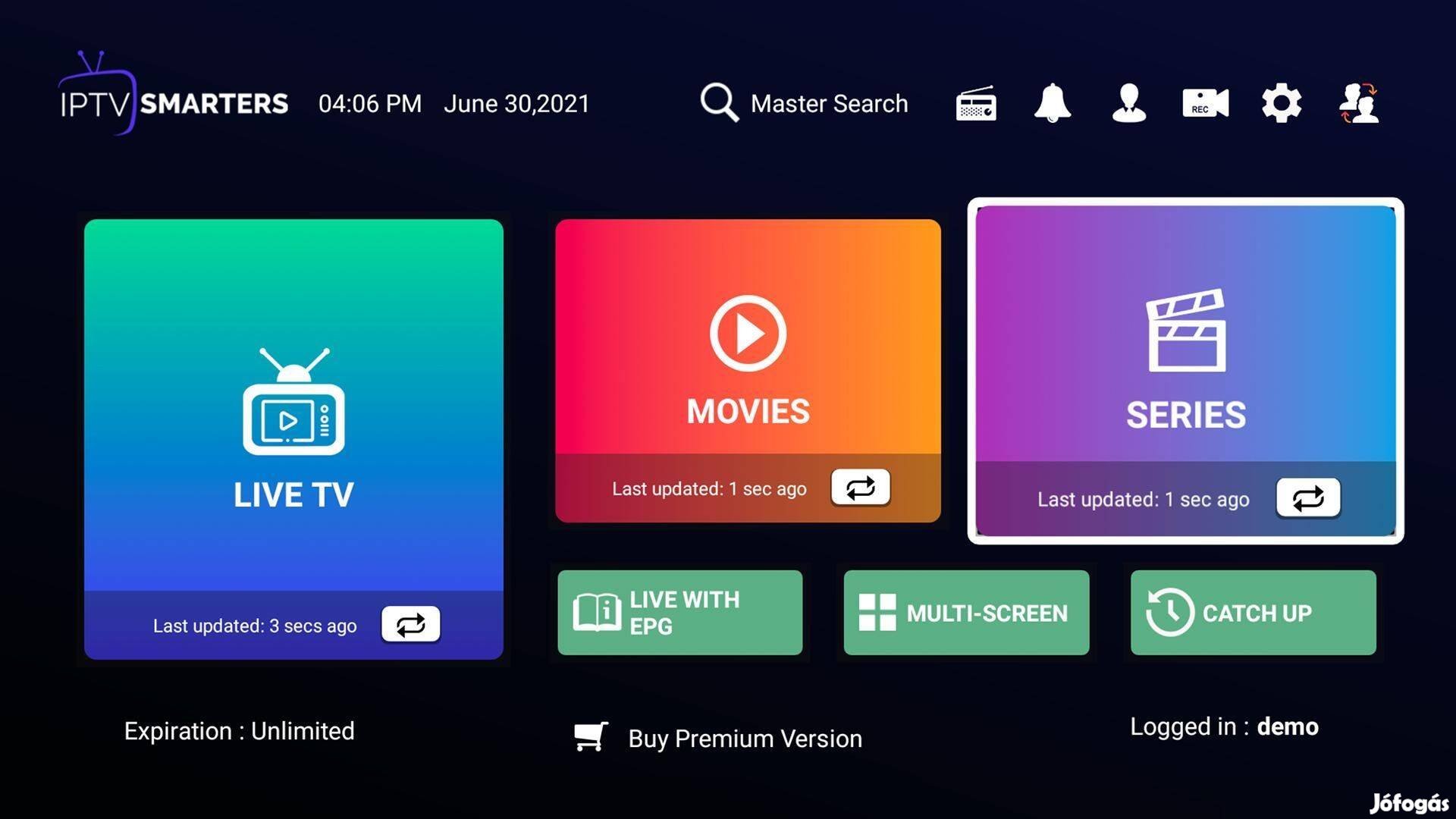 12-month subscription to Smart TV with 4K HD resolution