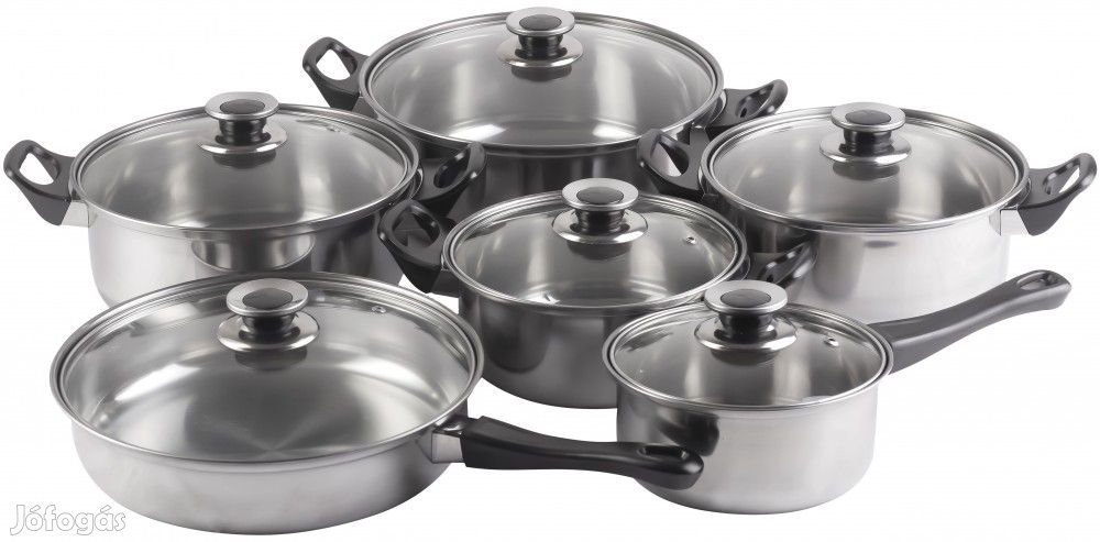 12 részes inox edénykészlet G103