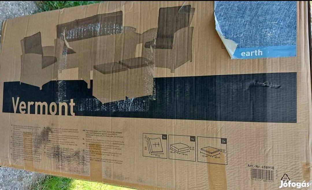 12 részes párna szett rattan garnitúrához