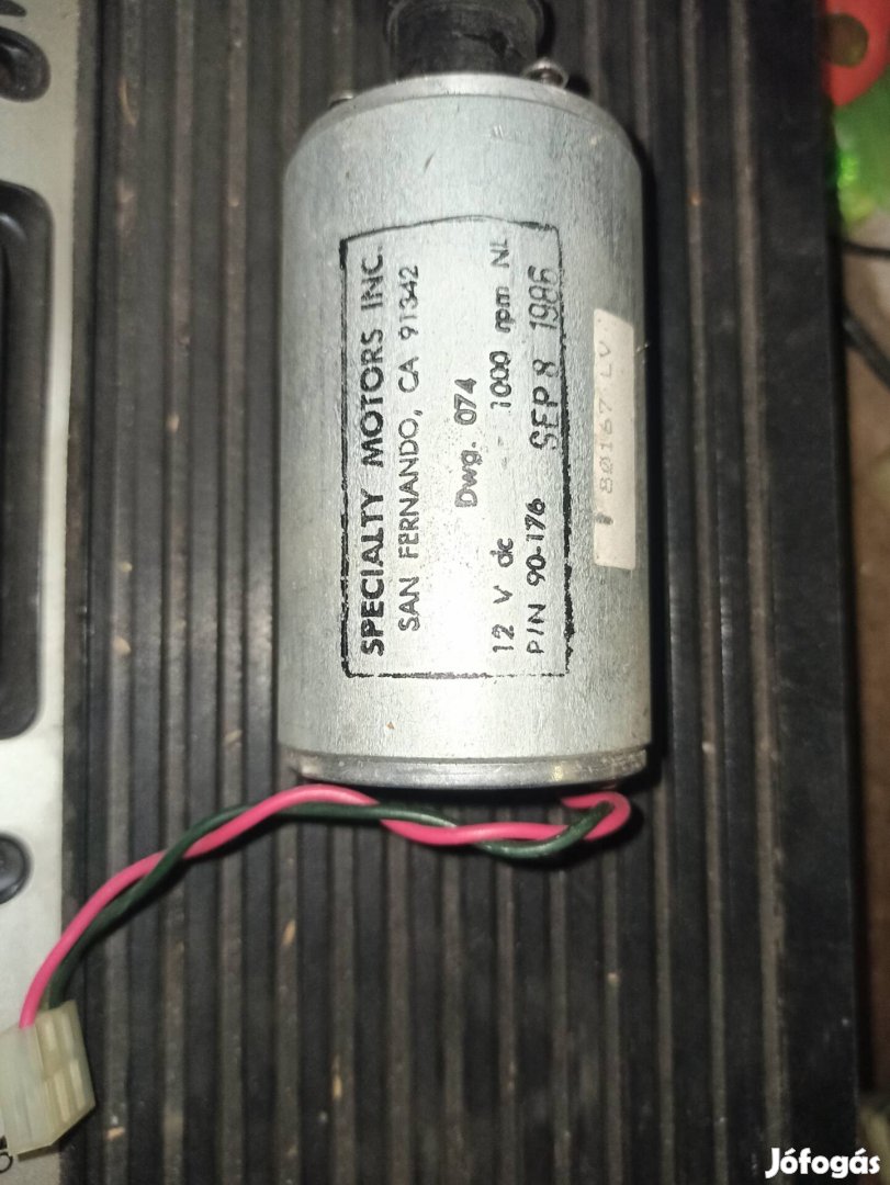 12 v dc 1000 rpm villanymotor