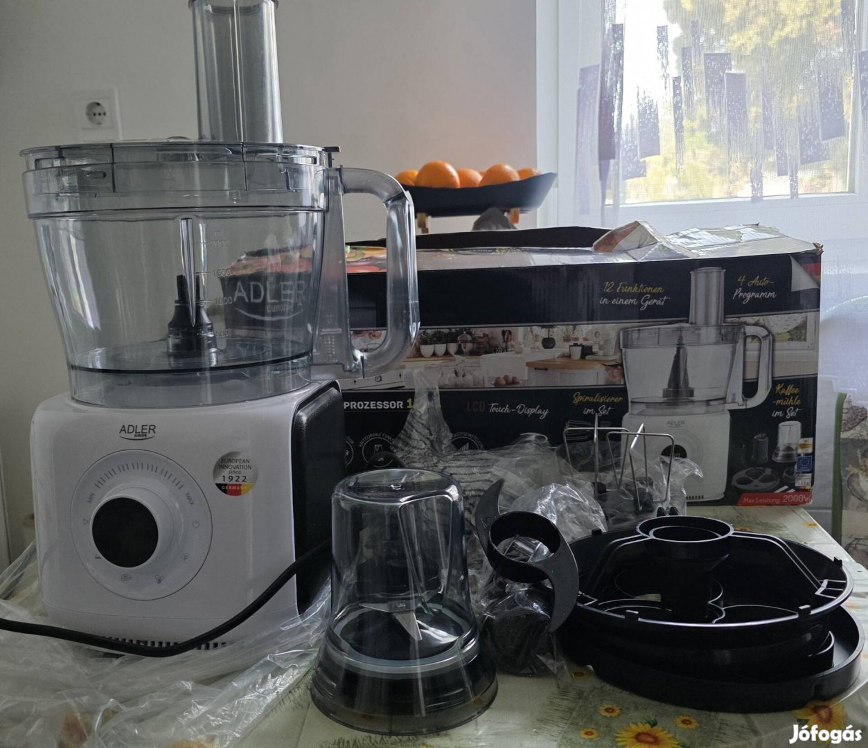 12az1-ben konyhai aprító, szeletelő gép