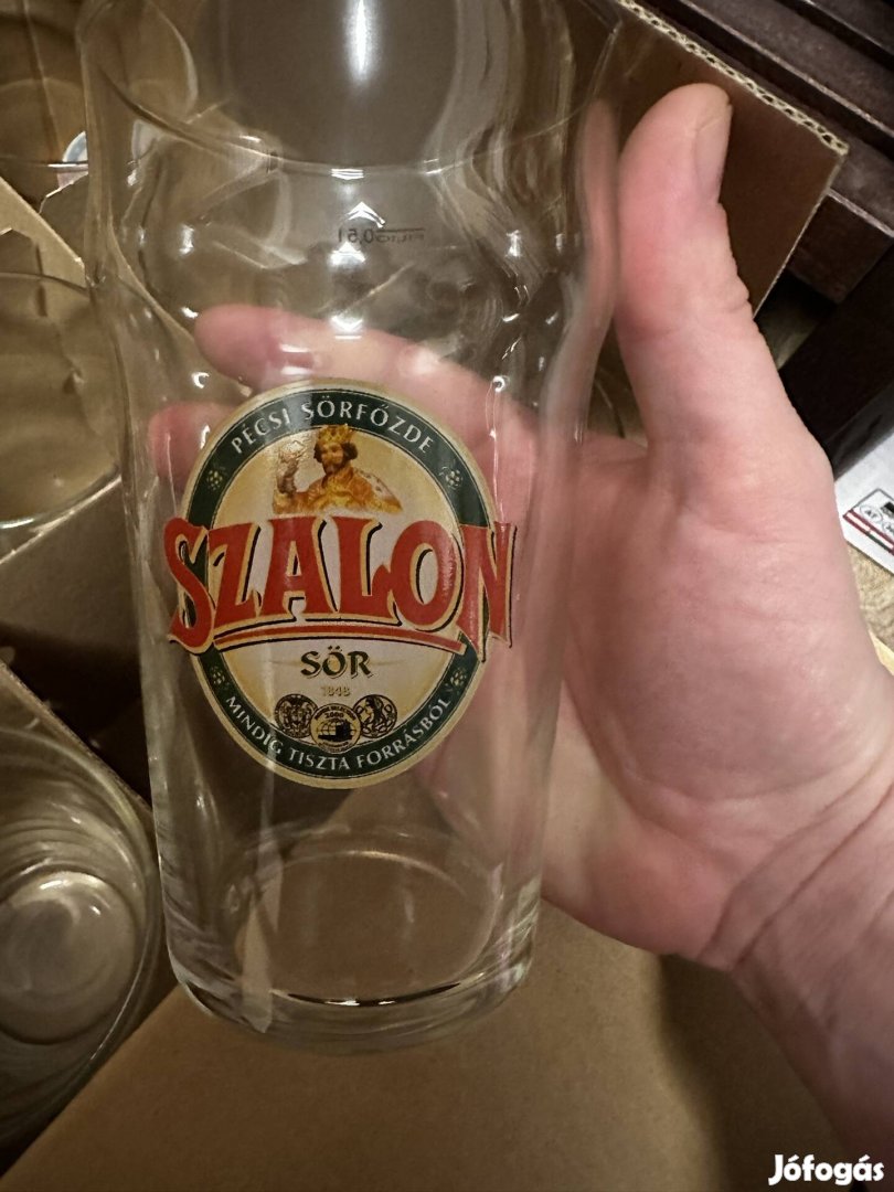 12db új 0,5 L - Szalon söröspohar készlet