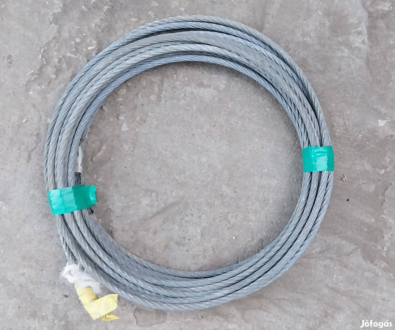 12m 6mm-es drótkötél eladó