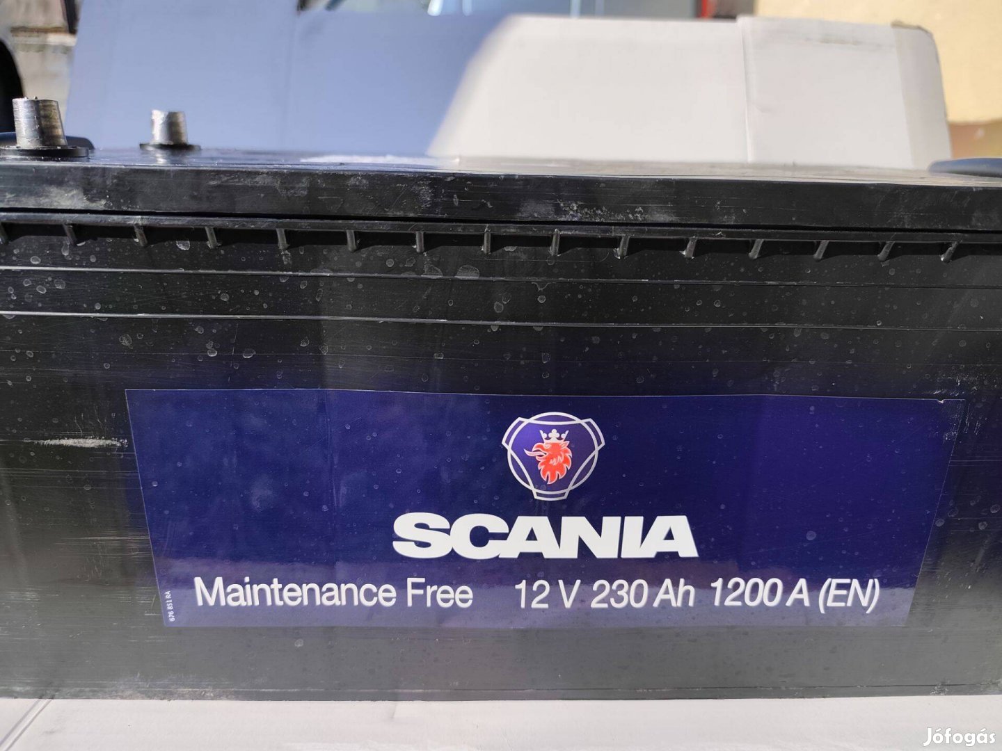 12v230ah Scania akkumulátor 6 hónap garanciával