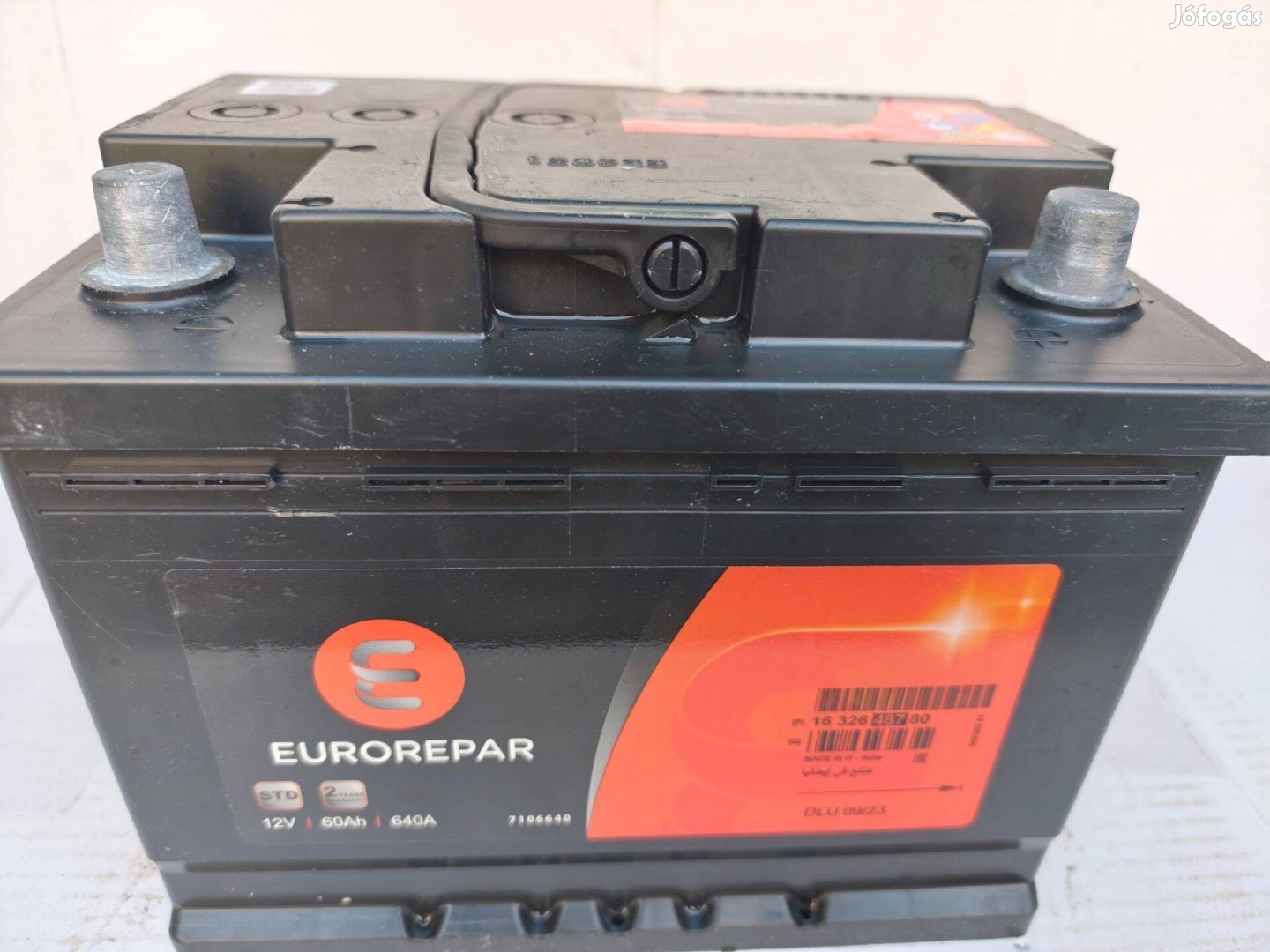 12v60ah Eurorepar akkumulátor 3 hónap garanciával