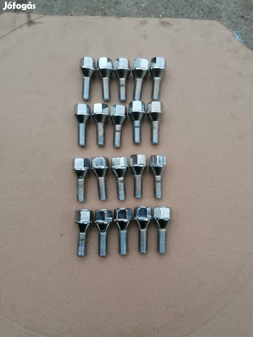 12x1,25-ös Peugeot-Citroën alufelni csavar 