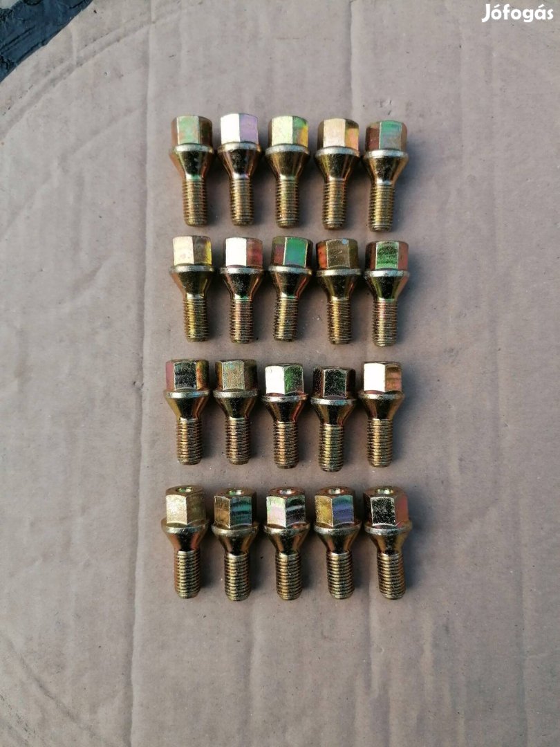 12x1,5-ös Opel- Suzuki kerék csavar/20db/