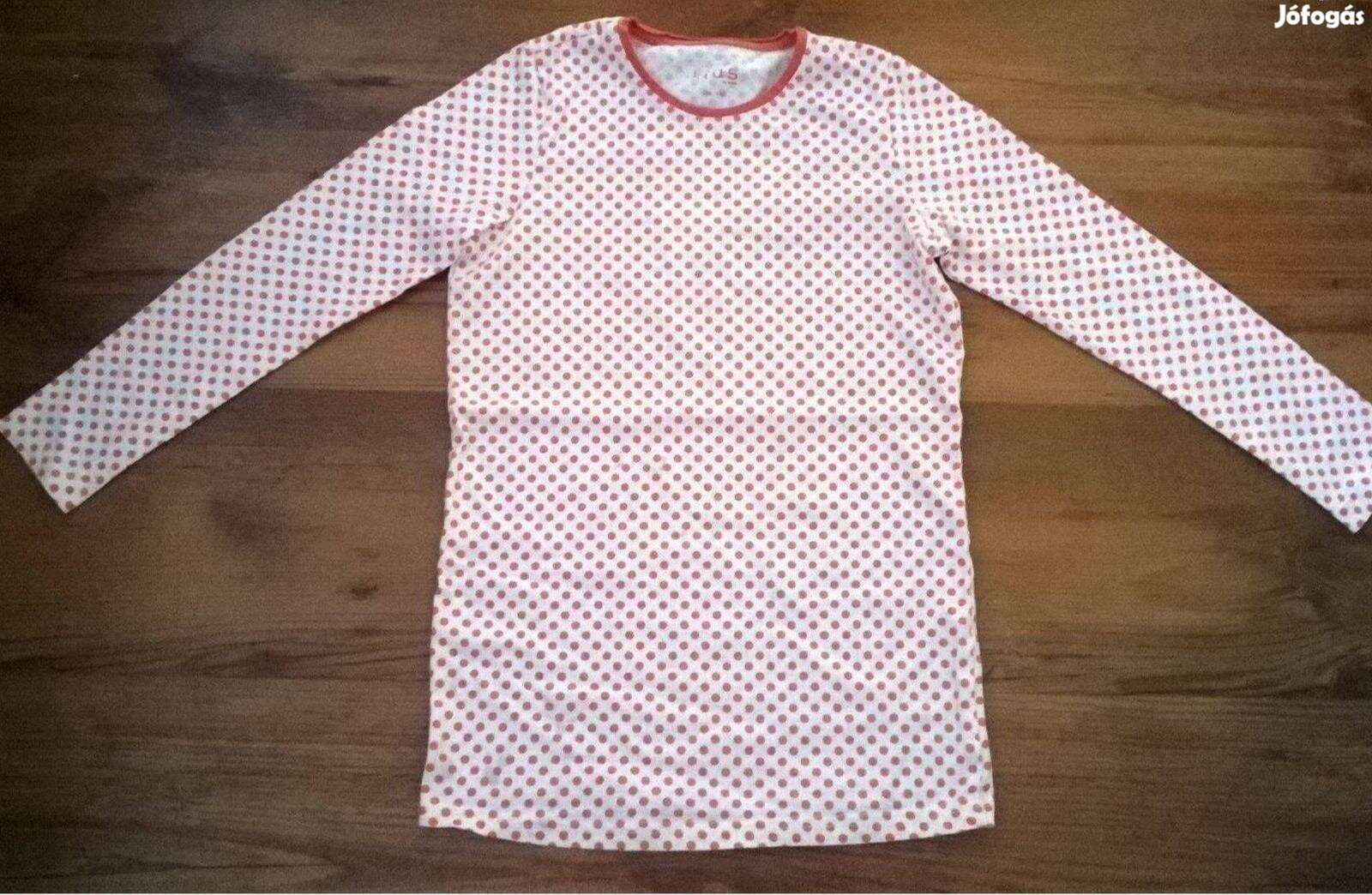 134-140-es Tchibo lány tunika, hosszított felső, pizsama