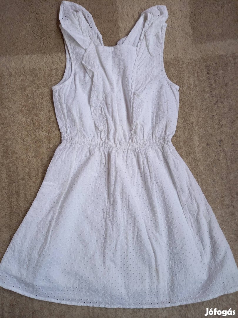 134-140 méretű fehér szoknya, nyári ruha 