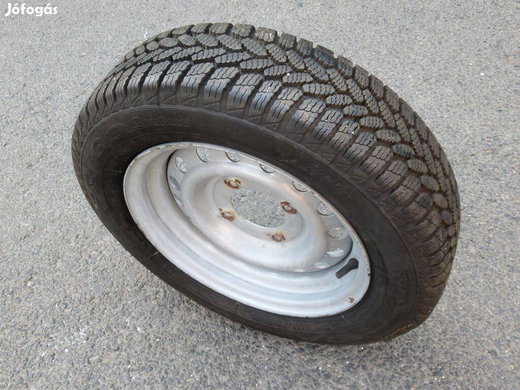 13" Utánfutó pótkerék 4x115 felni 155/70R13 gumi