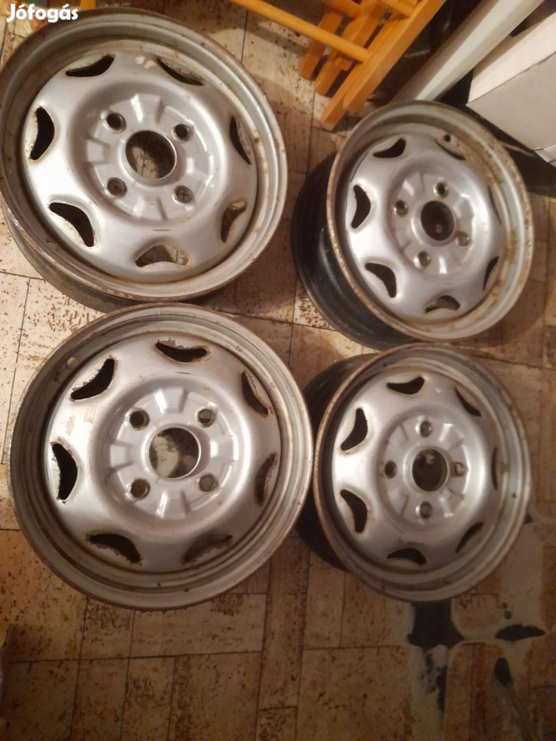 13" collos acél felni Chevrolet Suzuki Swift utánfutó stb