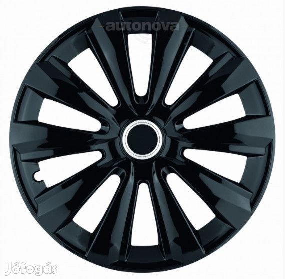 13"-os Delta Ring Black dísztárcsa garnitúra (4darab)