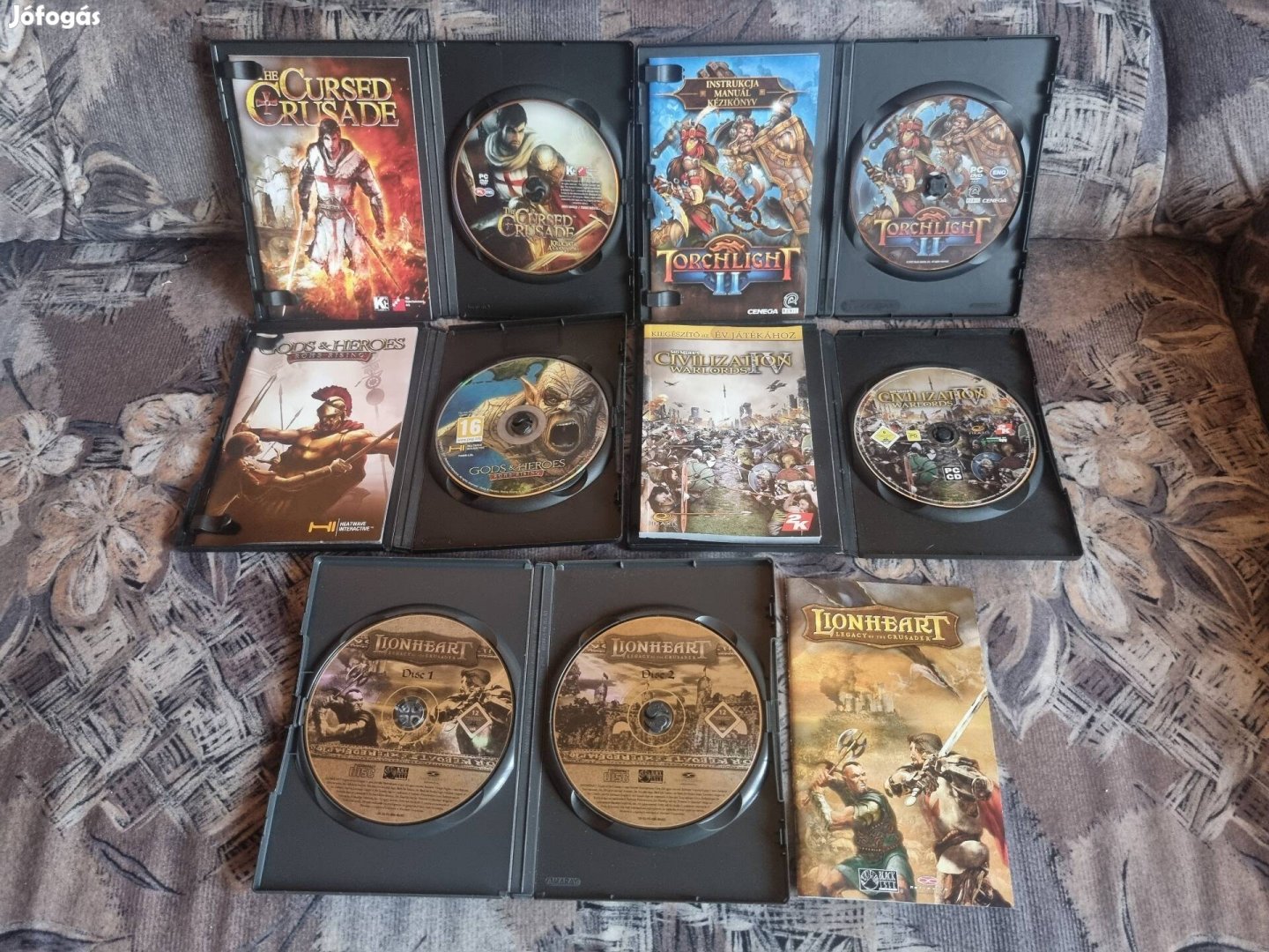 13 darabos PC játék csomag