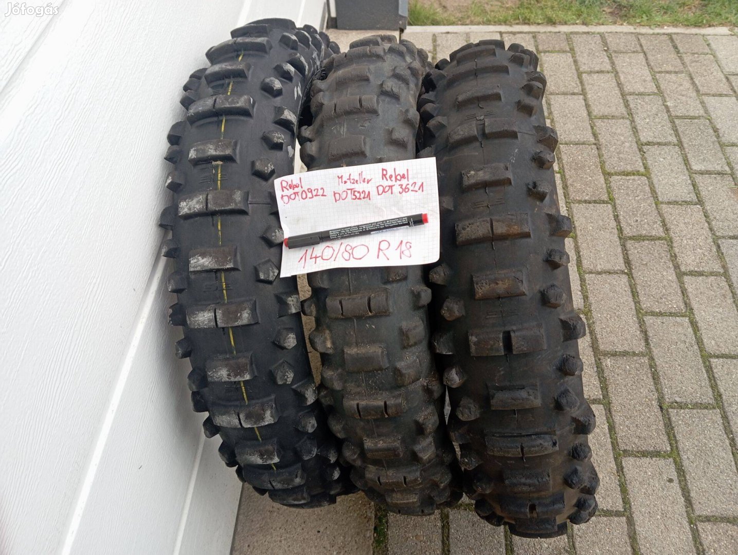 140/80R18 enduro, cross gumi