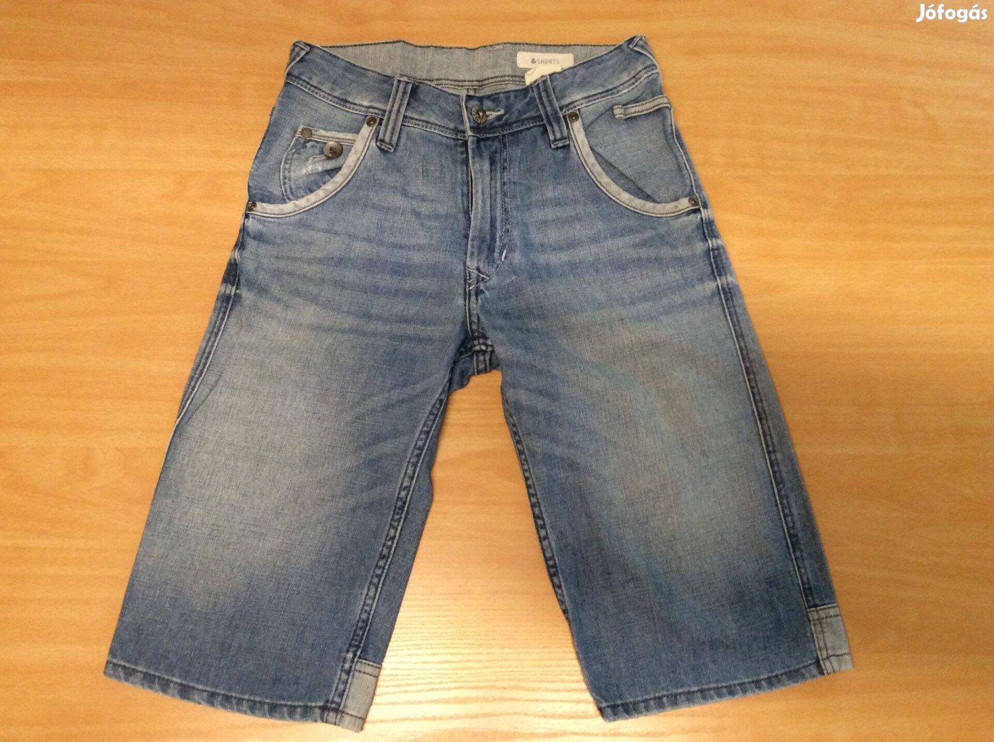 140-es fiú rövid nadrág farmer nadrág Shorts 9-10 év rövidnadrág