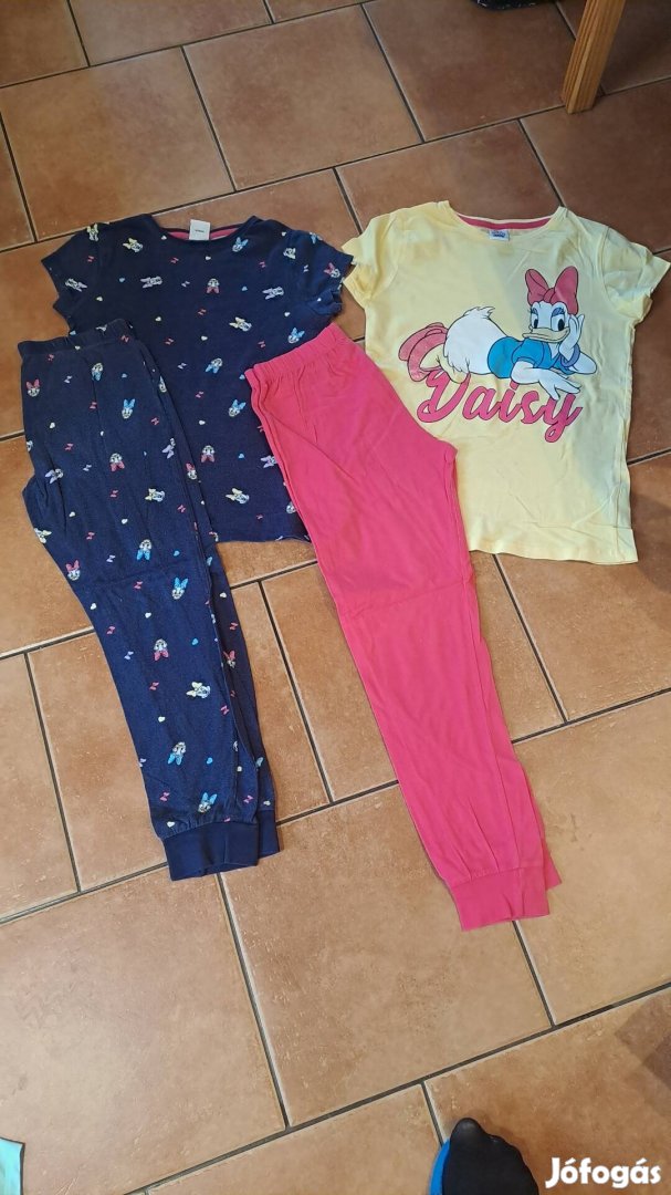 140-es lány pizsamák 2gr