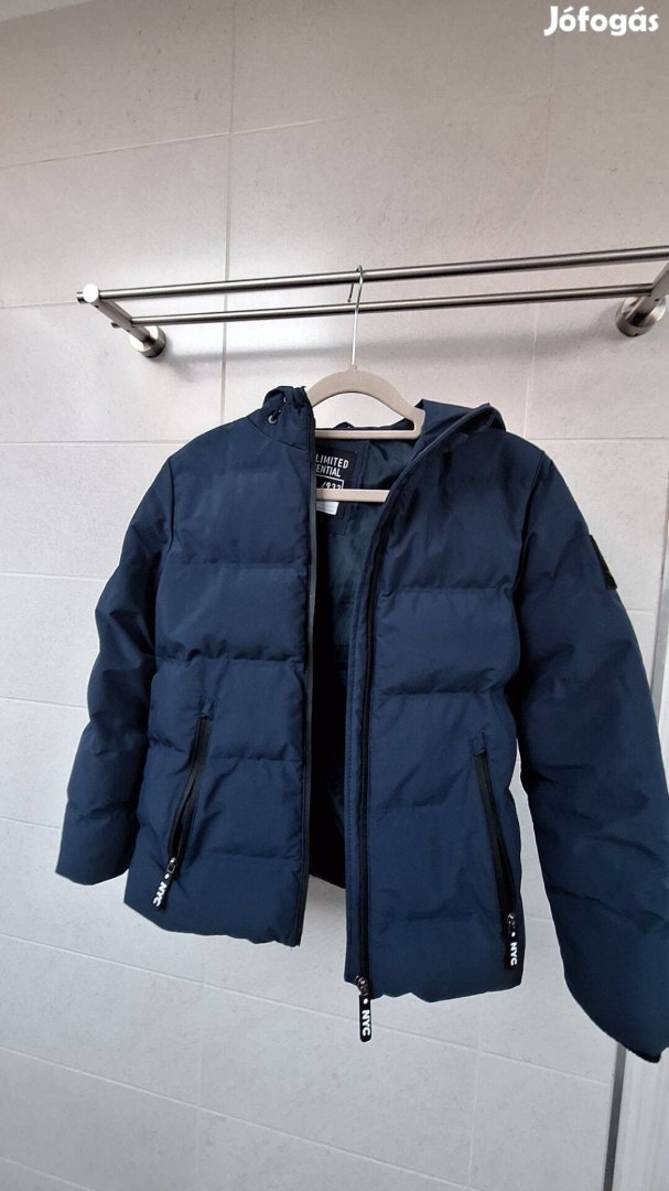 140-es téli fiú kabát