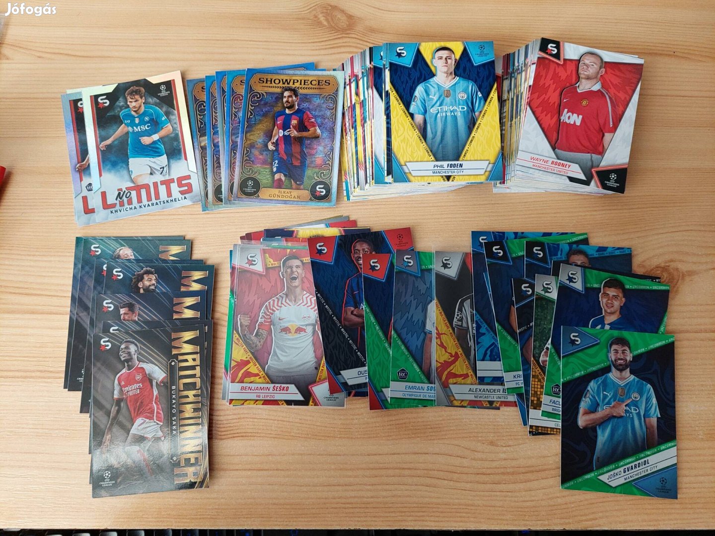 143 db Topps Superstars 23-24 focis kártya 