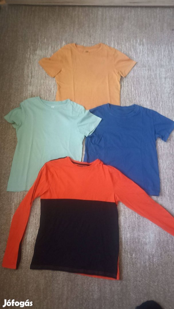 146152 és 158164 HM és Takko fiú pólók