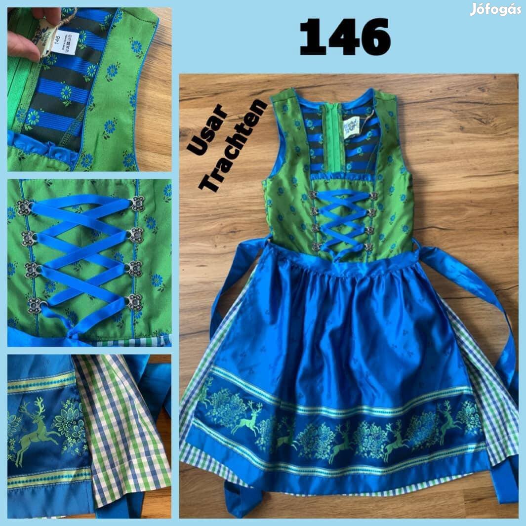 146-os kék-zöld Kuslány Dirndl ruha /Usar Trachten/