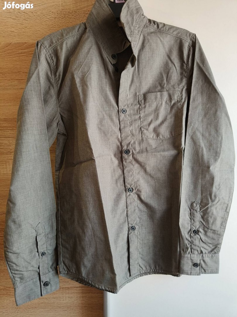 146-os szürke kisfiú ing